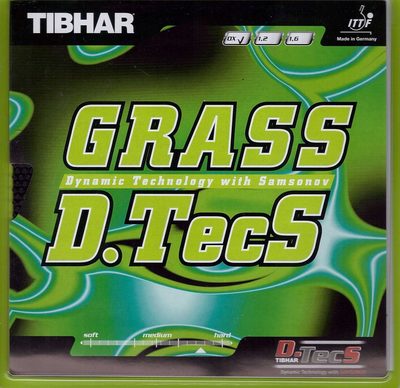 Tibhar Накладка Tibhar Grass D.Tecs Red 0X